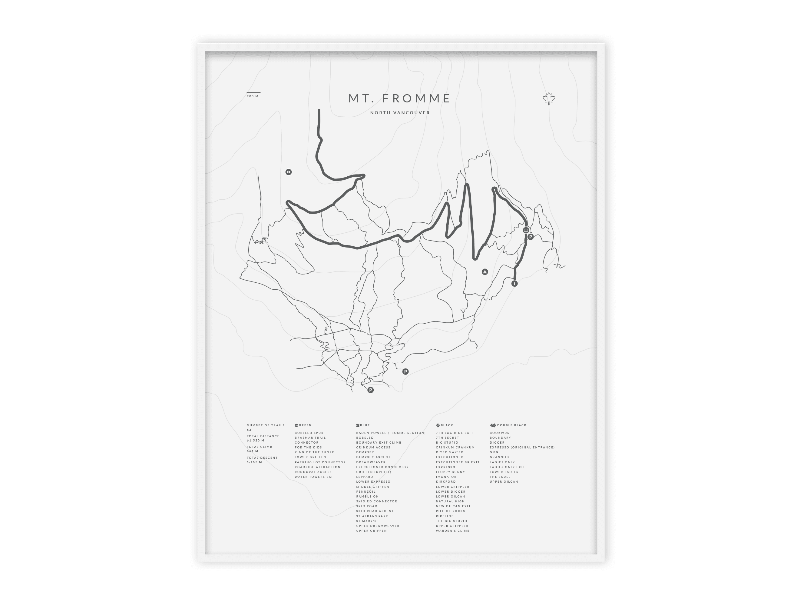 Mt. Fromme - Bike Shop Edition